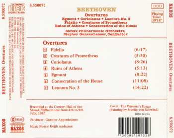 CD Ludwig van Beethoven: Overtures