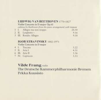 CD Ludwig van Beethoven: Violin Concertos