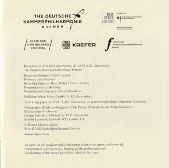 CD Ludwig van Beethoven: Violin Concertos