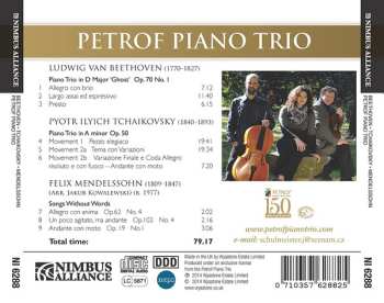CD Ludwig van Beethoven: Beethoven: Piano Trio No. 5 In D Major, 'The Ghost', Op. 70 No. 1 : Tchaikovsky: Piano Trio : Mendelssohn : Songs Without Words