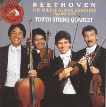 3CD Ludwig van Beethoven: The Middle String Quartets