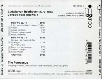 CD Ludwig van Beethoven: Complete Piano Trios Vol. 1