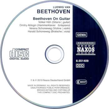 CD Ludwig van Beethoven: Beethoven on Guitar