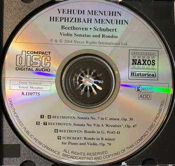 CD Ludwig van Beethoven: Violin Sonatas No.7 , No.9 "Kreutzer" 