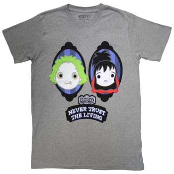 Merch Beetlejuice: T-shirt Never Trust The Living