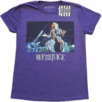 Merch Beetlejuice: T-shirt Sitting On A Tombstone 