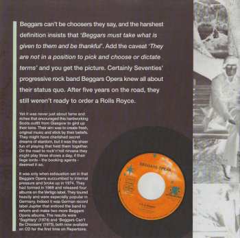 CD Beggars Opera: Beggars Can't Be Choosers DIGI