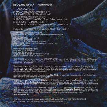 CD Beggars Opera: Pathfinder LTD