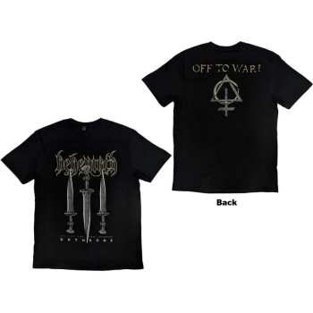 Merch Behemoth: Behemoth Unisex T-shirt: Off To War! (back Print) (xx-large) XXL