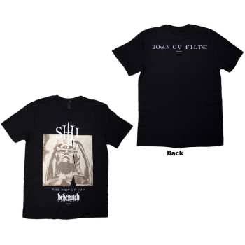 Merch Behemoth: Behemoth Unisex T-shirt: The Shit Ov God Parchment (black) (back Print) (small) S