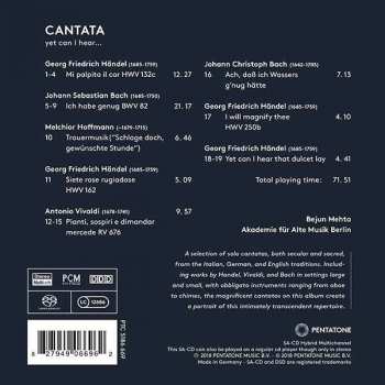 SACD Akademie Für Alte Musik Berlin: Cantata: Yet Can I Hear...