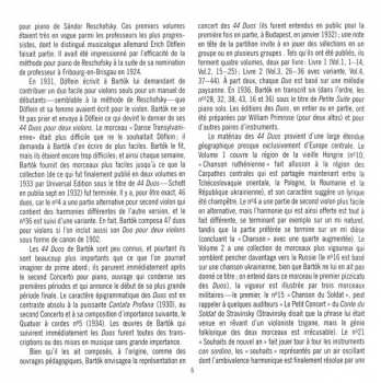 CD Béla Bartók: 44 Duos For Two Violins