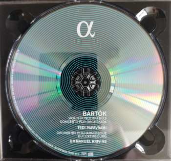 CD Béla Bartók: Bartók - Violin Concerto No. 2/Concerto For Orchestra