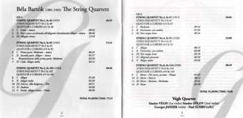 2CD Béla Bartók: Béla Bartók - The String Quartets