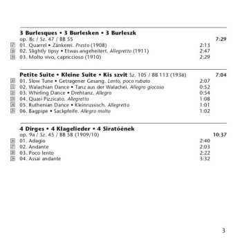 CD Béla Bartók: Complete Works For Piano Solo [1] - The Mature Bartók