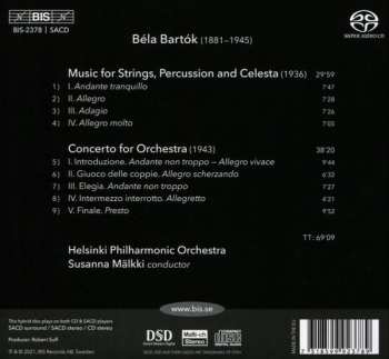 SACD Béla Bartók: Concerto For Orchestra / Music For Strings, Percussion & Celesta