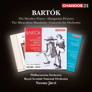2CD Béla Bartók: The Wooden Prince • Hungarian Pictures • The Miraculous Mandarin • Concerto For Orchestra