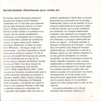 CD Béla Bartók: Divertimento • Idyll • Suite For String Orchestra