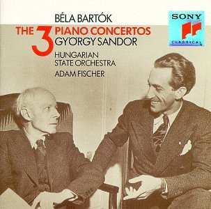 CD Béla Bartók: The 3 Piano Concertos