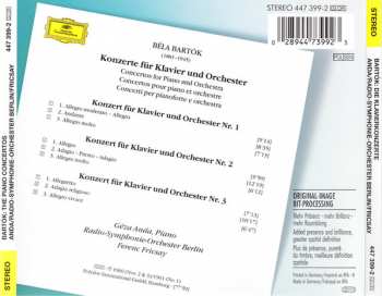 CD Ferenc Fricsay: Klavierkonzerte 1 - 3 = The Piano Concertos = Les Concertos Pour Piano