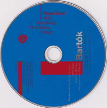 CD Béla Bartók: Music For Strings, Percussion And Celesta / Divertimento For String Orchestra / Dance Suite