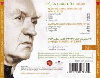 2CD Béla Bartók: Music For Strings, Percussion And Celesta / Divertimento For String Orchestra