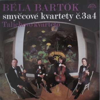 Album Béla Bartók: Smyčcové Kvartety Č. 3 A 4