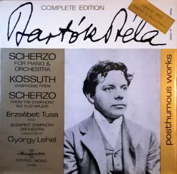 Scherzo For Piano & Orchestra / Kossuth / Scherzo From The Symphony In E Flat Major