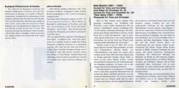 CD Béla Bartók: Viola Concerto • Two Pictures