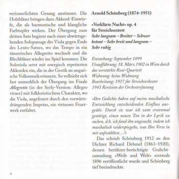 CD Paul Hindemith: Viola Concertos • «Verklärte Nacht»
