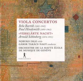 CD Paul Hindemith: Viola Concertos • «Verklärte Nacht»