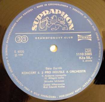 LP The Czech Philharmonic Orchestra: Violin Concerto No.2