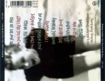 CD Belinda Carlisle: Live Your Life Be Free
