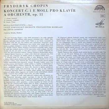 LP Bella Davidovich: Koncert Č. 1 E Moll Pro Klavír A Orchestr, Op. 11