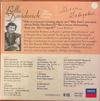 8CD/Doos Bella Davidovich: The Philips Legacy