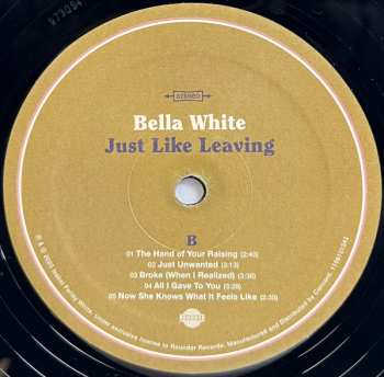 LP Bella White: Just Like Leaving