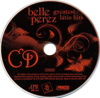 CD/DVD Belle Perez: Greatest Latin Hits