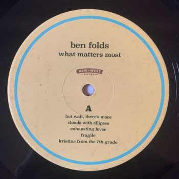 LP Ben Folds: What Matters Most