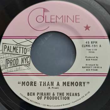Album Ben Pirani: More Than A Memory