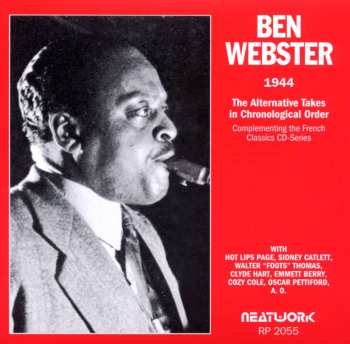 CD Ben Webster: 1944 - The Alternative Takes in Chronological Order