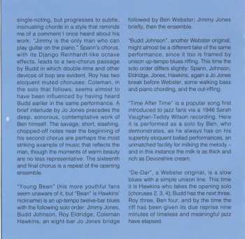 CD Ben Webster: Ben Webster & Associates