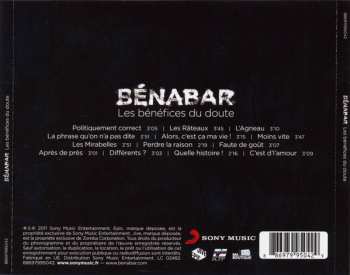 CD Bénabar: Les Bénéfices Du Doute