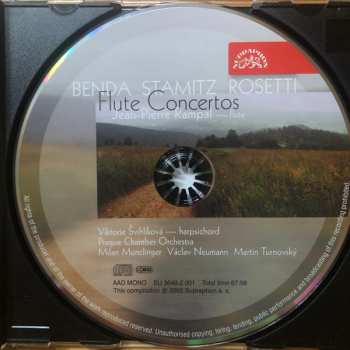 CD Jean-Pierre Rampal: Flute Concertos