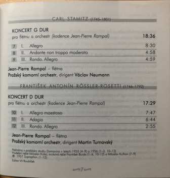 CD Jean-Pierre Rampal: Flute Concertos