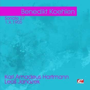CD Karl Amadeus Hartmann: Hartmann: Sonate 27 Janacek