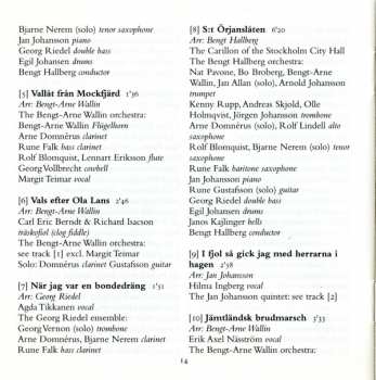 CD Bengt Hallberg: Äventyr I Jazz Och Folkmusik / Adventures In Jazz And Folklore