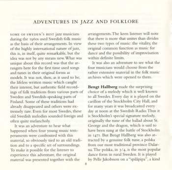CD Bengt Hallberg: Äventyr I Jazz Och Folkmusik / Adventures In Jazz And Folklore