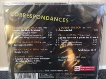 CD Paul Hindemith: Correspondances