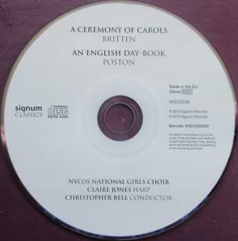 CD Benjamin Britten: A Ceremony Of Carols / An English Day-Book
