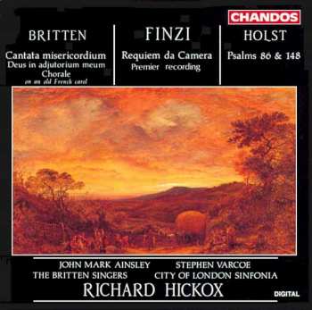 CD Gustav Holst: Cantata Misericordium / Deus In Adjutorium Meum / Chorale On An Old French Carol / Requiem Da Camera (Premier Recording) / Psalms 86 & 148